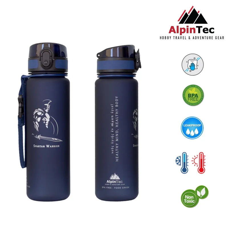AlpinPro Παγούρι 500ml Μαχητής – AlpinTec – Σκούρο Μπλε