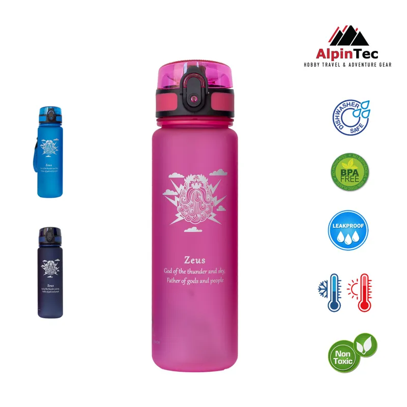 AlpinPro Παγούρι 500ml Δίας – AlpinTec – Ροζ