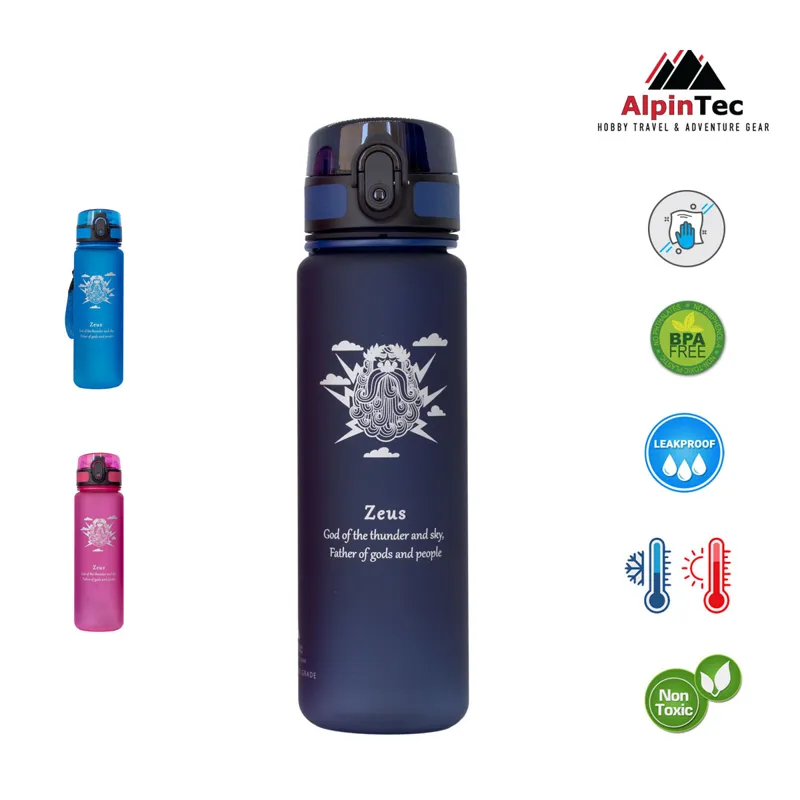 AlpinPro Παγούρι 500ml Δίας – AlpinTec – Σκούρο Μπλε
