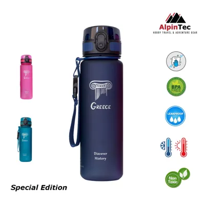 Παγούρι 500ml Greece – AlpinTec – Σκούρο Μπλε - AlpinPro