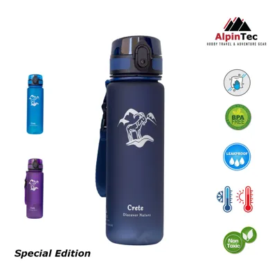 Παγούρι 500ml CRETE – AlpinTec – Σκούρο Μπλε - AlpinPro