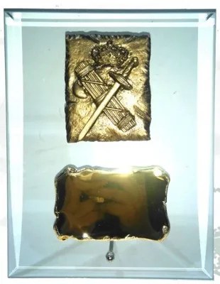 Placa Cristal con Emblema Guardia Civil