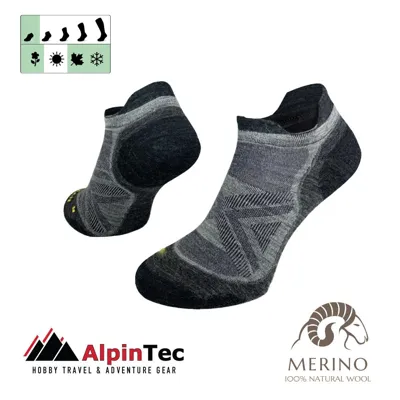 Trail Run Low Merino – AlpinTec – Large (44-47) / Melange - AlpinPro
