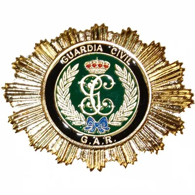 Placa Guardia Civil Gar