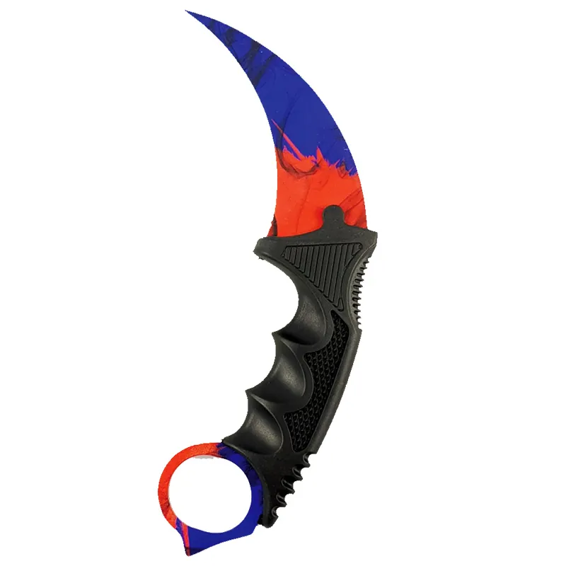 Καράμπιτ Μαχαίρι Blue-Red · Blue red
