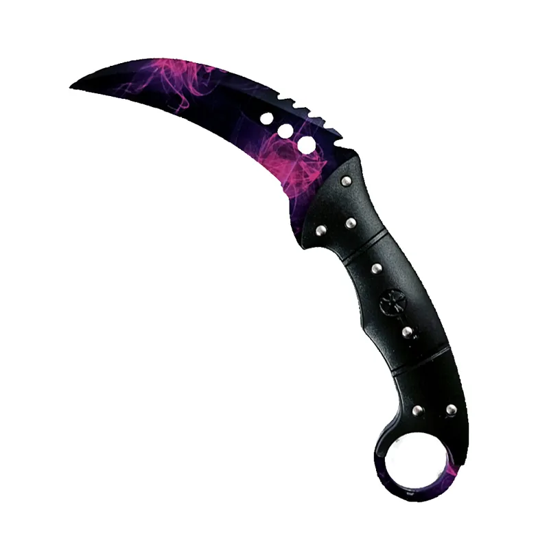 Καράμπιτ Μαχαίρι 27 cm · Purple black