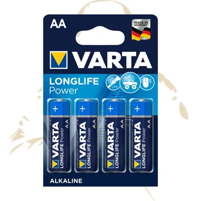Piles Longlife Power LR06/Aa - Varta