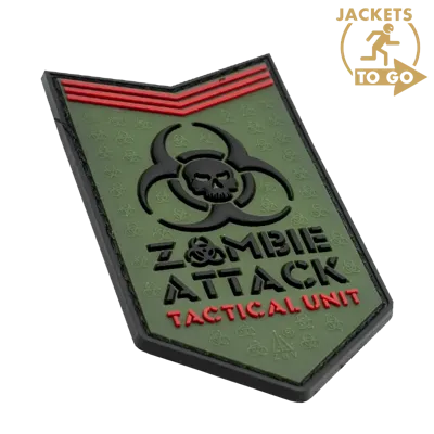 Patch 3D PVC Zombie Attack, Forest - JTG