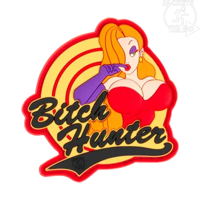 Patch 3D PVC Bitch Hunter, Multicolor - JTG
