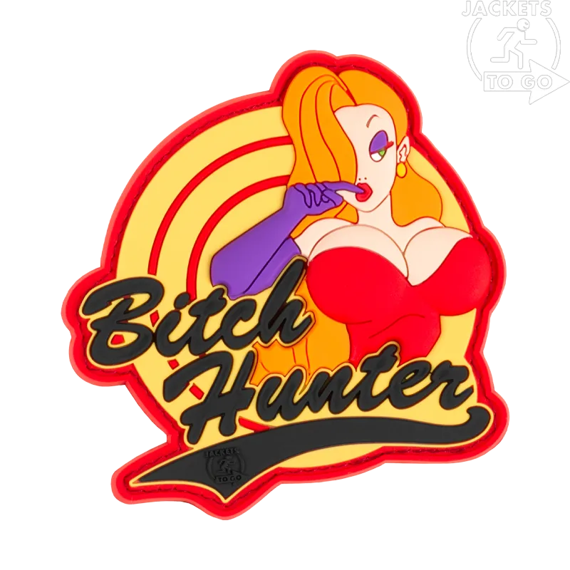 JTG Patch 3D PVC Bitch Hunter, Multicolor