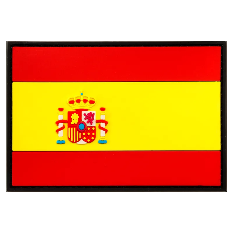 JTG Patch 3D PVC Drapeau Espagne