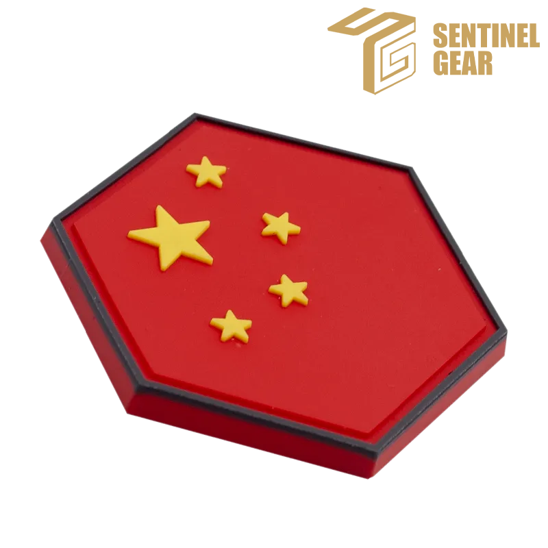 Sentinel Gear Patch 3D PVC Drapeau Chine