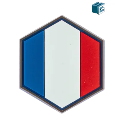Patch 3D PVC Drapeau France - Gears - Sentinel Gear