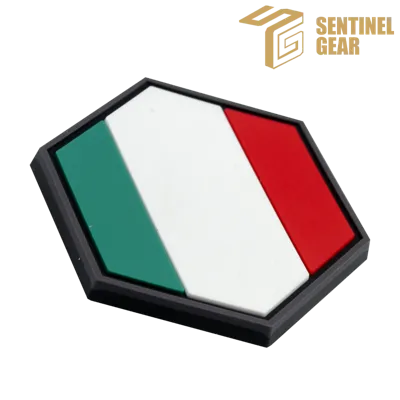 Patch 3D PVC Drapeau Italie - Sentinel Gear