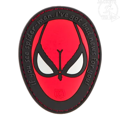 Patch 3D PVC Spiderboobs, Multicolor - JTG