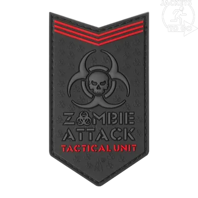 Patch 3D PVC Zombie Attack, Blackops - JTG