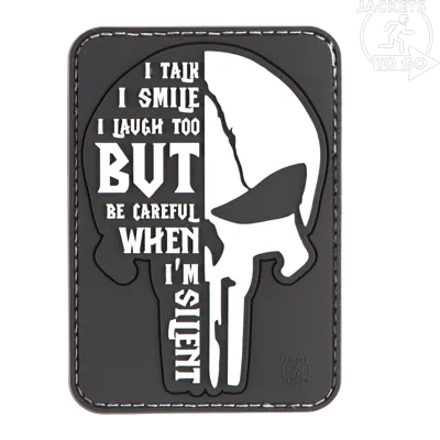 Patch 3D PVC Silent Punisher, Multicolor - JTG