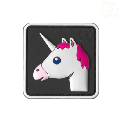 Patch 3D PVC Unicorn, Multicolor - JTG