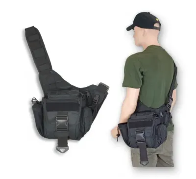 Bandolera Tactica Policial Multi Bolsillo