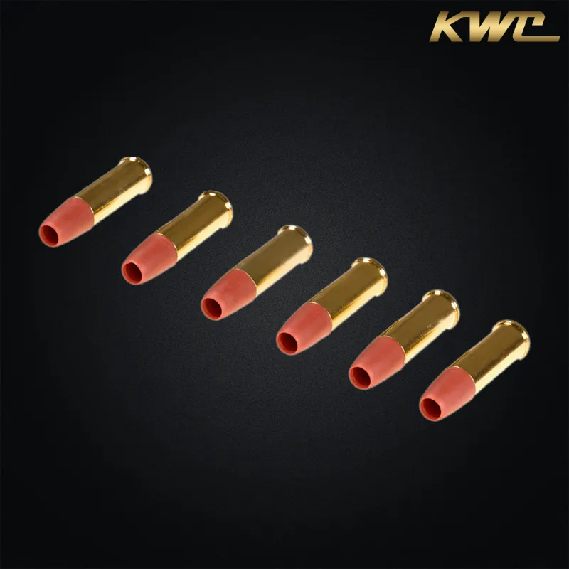 KWC Set de 6 Douilles pour Revolver Python CO2 · Negro