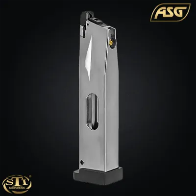 Chargeur 30 Billes pour STI™ Pit Viper, CO2, Chromé - ASG