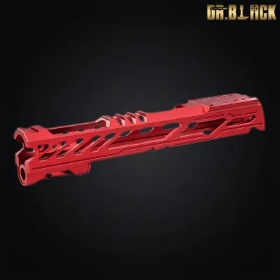 Culasse Custom "Type y", Optics Ready pour Hi-Capa 5.1, Rouge - Dr.Black