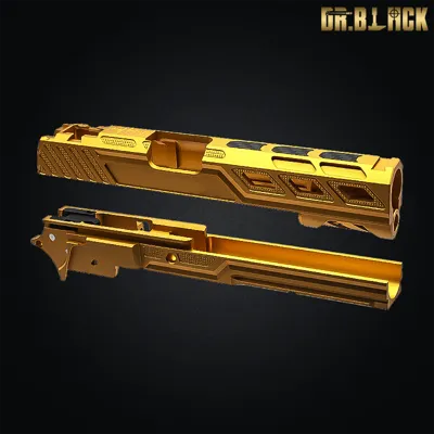 Complet Custom "Type Z" pour Hi-Capa 5.1, Or - Dr.Black
