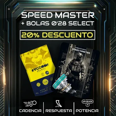 Speed Master + Bolas 0,28 Select