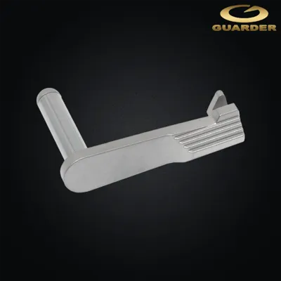 Slide Stop, Stainless, pour Hi-Capa 5.1, 4.3, Chromé - Guarder
