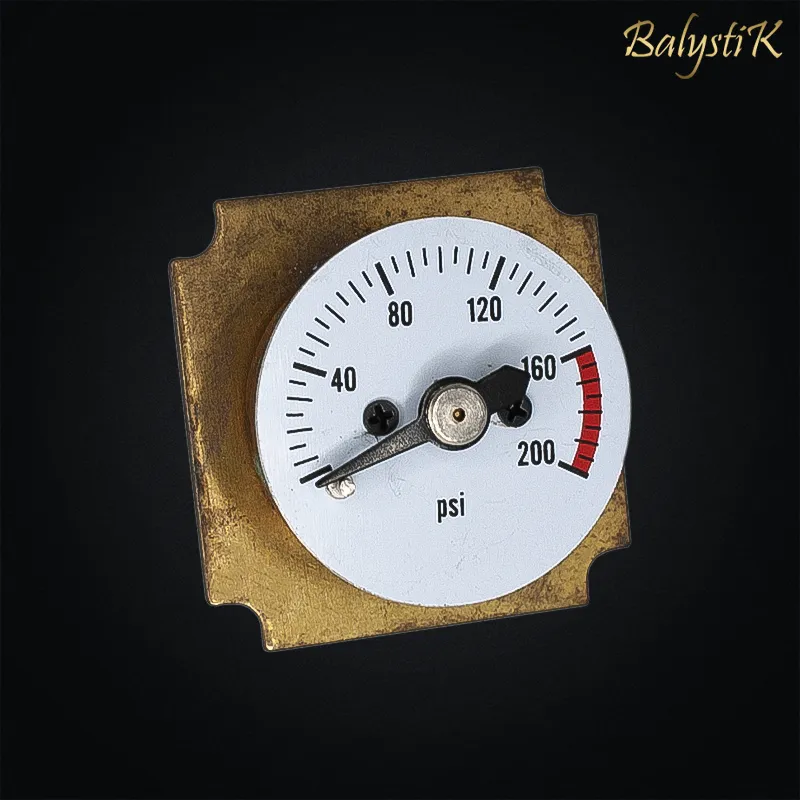Balystik Manomètre 0-200PSI pour Régulateur HPR800C · Negro