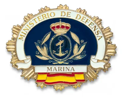 Chapa Ministerio Defensa Marina