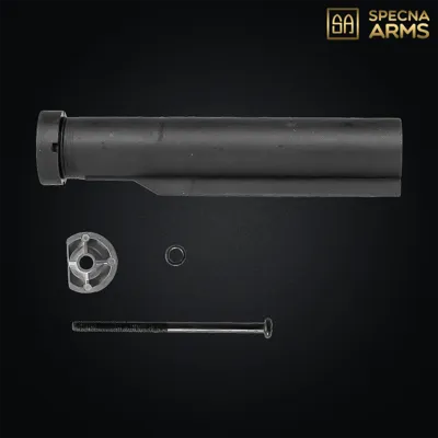 Tube de Crosse en Fibres de Nylon, 6 Positions, pour AR15 - Specna Arms