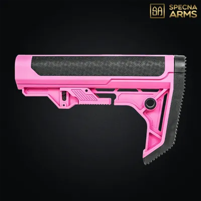Crosse Tactique SAAS™ Light Ops pour M4, M16, Rose - Specna Arms