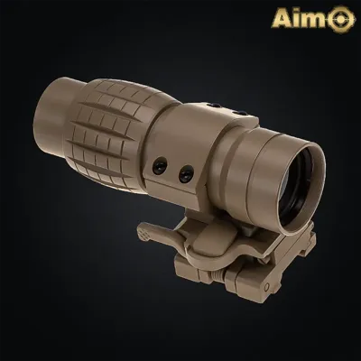 Magnifier FXD x4 FTS (Flip to Slide) - Aim-O