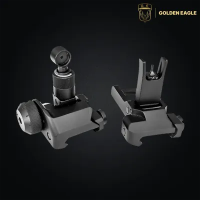 Mires Rabattables (Flip-Up), Picatinny / Weaver 21 mm - Golden Eagle