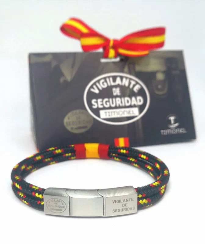 Pulsera Vigilante Seguridad Lujo