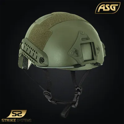 Casque Tactique FAST ( Drab) – Strike Systems - ASG