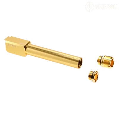 Outer Barrel "Non-Recoil" 2 Way pour G19 Gen3, Or - NINE BALL