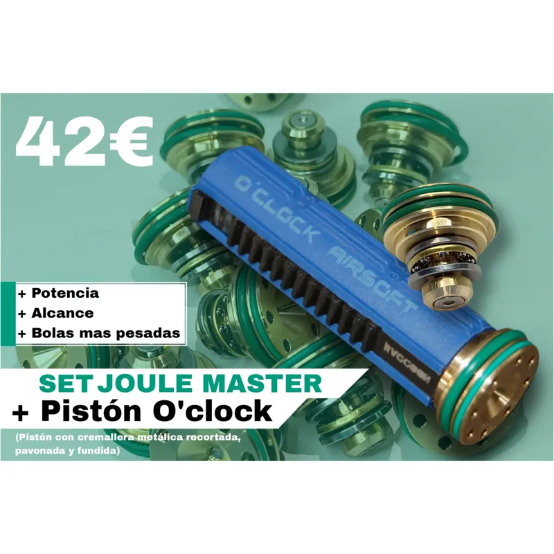 Set Joule Master + Pistón