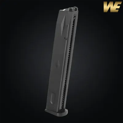 Chargeur Extended M9, M92, Version Green Gas, 50 Billes - WE Airsoft