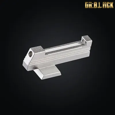 Mire Avant Avec Fibres Fluorescentes pour Hi-Capa, Chromé - Dr.Black
