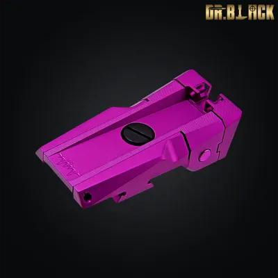 Mire Arrière Avec Fibres Fluorescentes pour Hi-Capa 5.1, Violet - Dr.Black