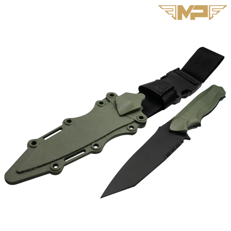 MP Airsoft Couteau Factice Lambo, Drab · Verde / OD