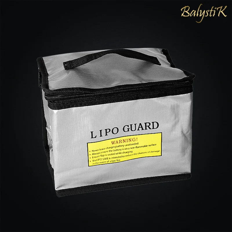 Balystik Grand Sac de Protection Ignifugé pour Batterie Li-Po