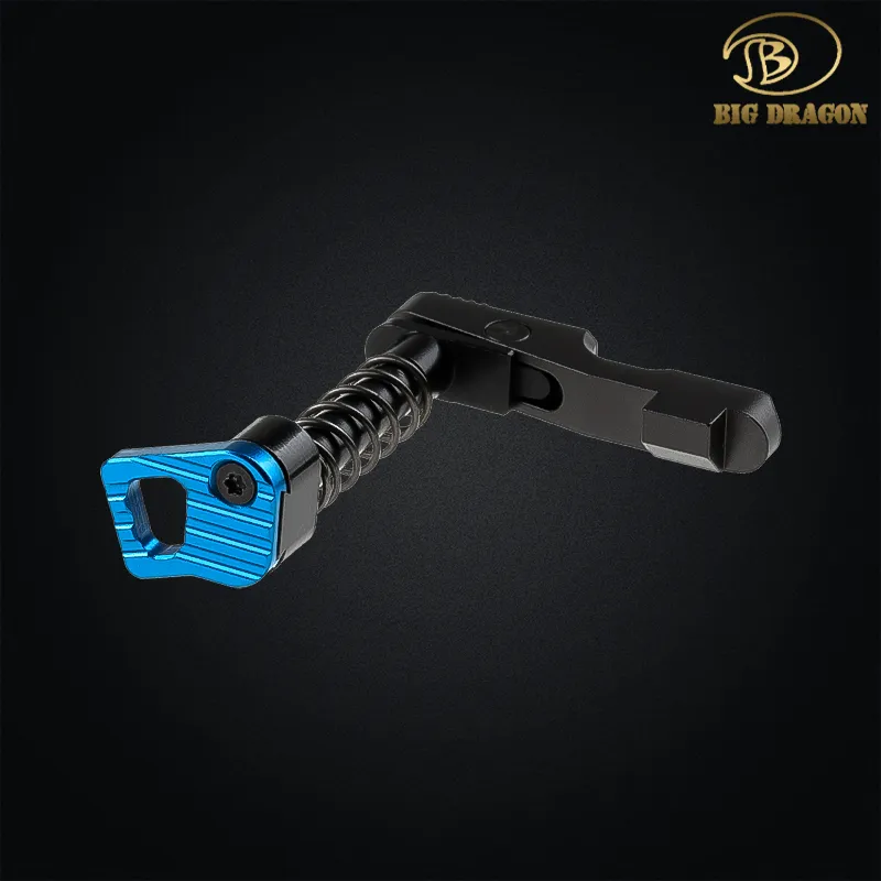 BD Custom Magazine Catch Custom CNC M4 · Azul