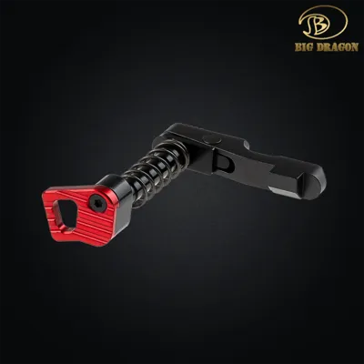 Magazine Catch Custom CNC M4, Rouge - BD Custom