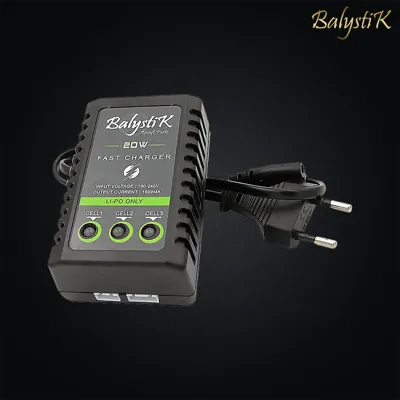 Chargeur de Batterie 20W LIPO/LI-ION 7,4V et 11,1V - Balystik