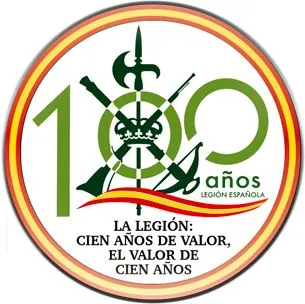 Imán Frigo Redondo Centenario Legión Española
