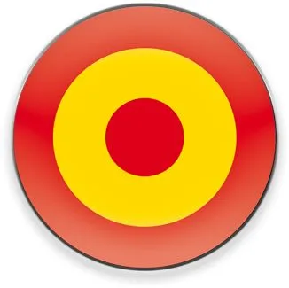Imán Frigo Redondo Diana España Tamaño 5,00 cm
