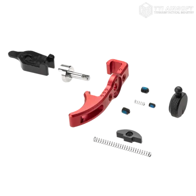 Levier D'armement Extended Avec Sélecteur pour AAP01, Rouge - TTI Airsoft